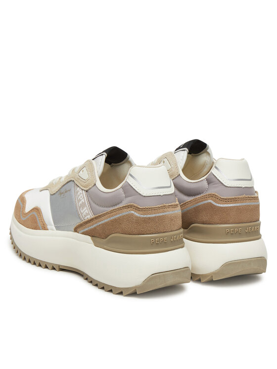 Pepe Jeans Pepe Jeans Sneakersy Kimi Glam PLS60042 Beżowy