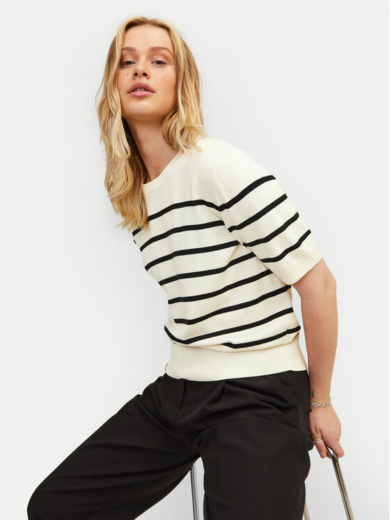 JJXX JJXX Džemper Layla 12254368 Écru Regular Fit