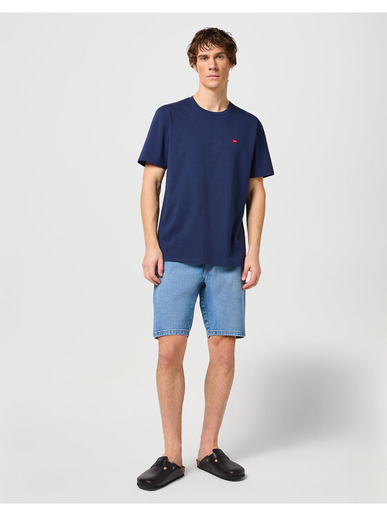 Wrangler Wrangler Pantaloncini di jeans TEXAS SHORTS Blu Regular Fit