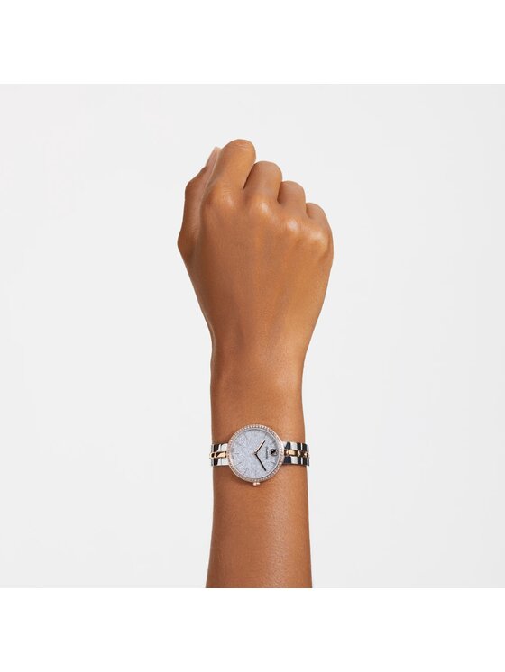 Swarovski Swarovski Zegarek Cosmopolitan 5742473 Srebrny