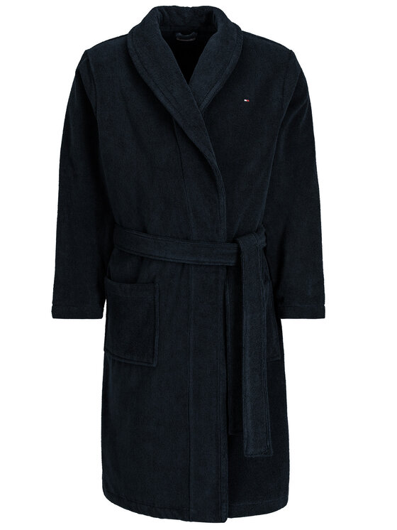 Tommy Hilfiger Tommy Hilfiger Köntös Icon Bathrobe 2S87905539 Sötétkék