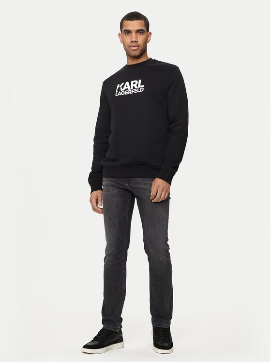 KARL LAGERFELD KARL LAGERFELD Džinsai 265840 500830 Juoda Slim Fit