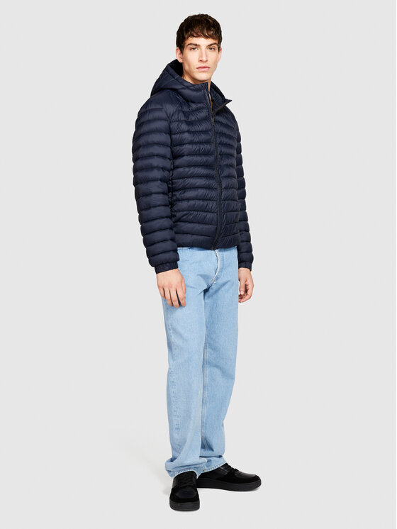 Sisley Sisley Prijelazna jakna 2BA2SN02H Tamnoplava Slim Fit