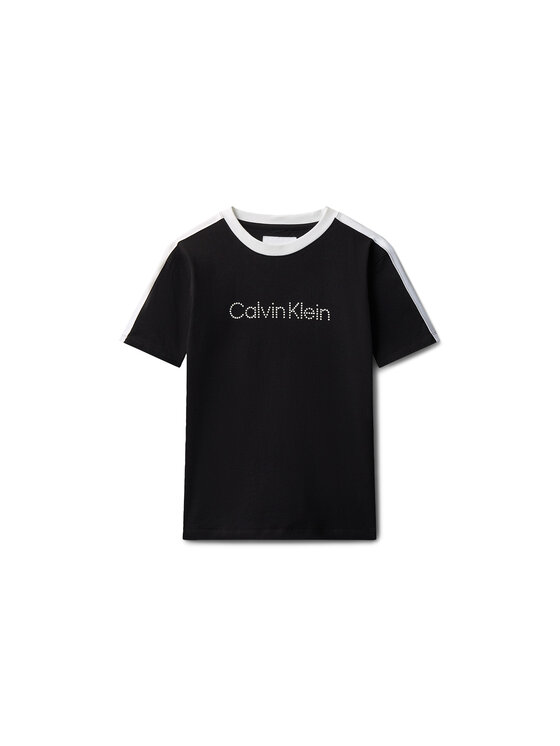 Calvin Klein Jeans Calvin Klein Jeans Póló LVCKSJA01B Fekete Regular Fit