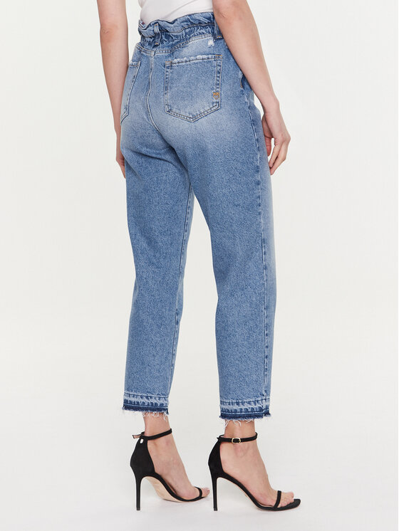PINKO Pinko Джинси Flexi Maddie 100232 A0FX Голубий Mom Fit