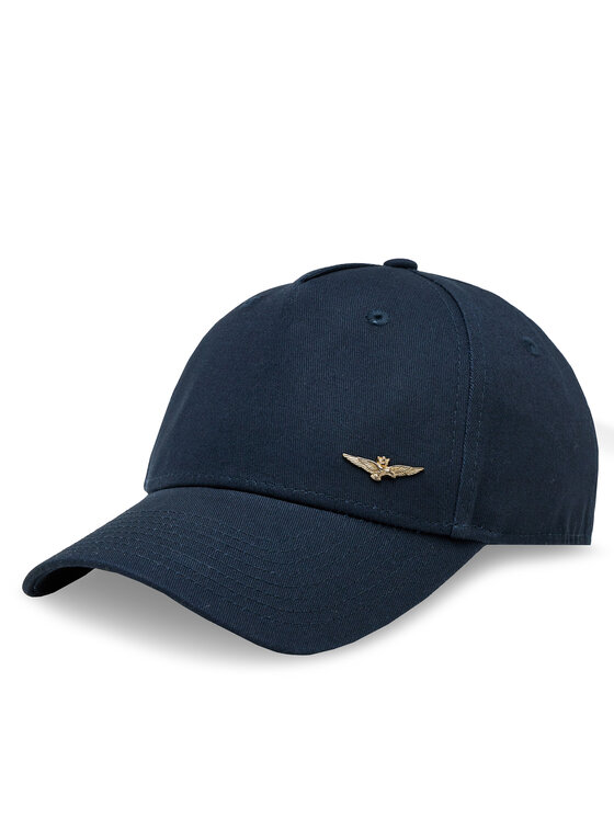 Cappello da aeronautica pilota - blu scuro e oro