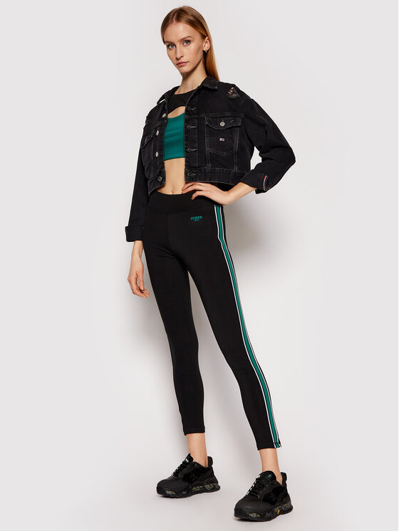 Leggings Racer O1RA38 MC04E Nero Slim Fit