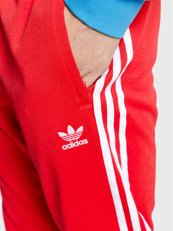 adidas adidas Спортивні штани adicolor Classics Primeblue HF2134 Червоний Slim Fit