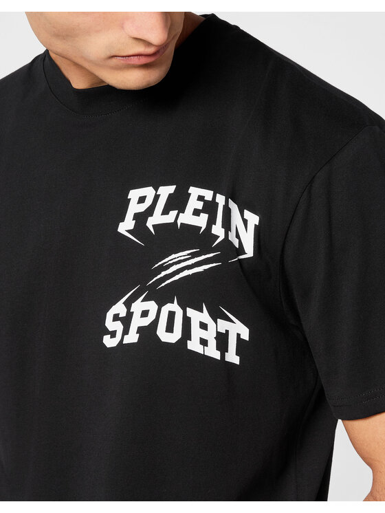 Plein Sport Plein Sport T-Shirt 14271 Czarny Regular Fit