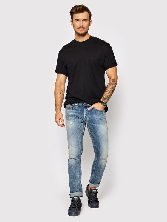 T-shirt Brink 12185628 Nero Regular Fit
