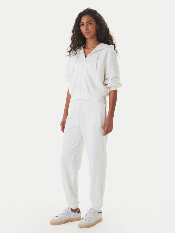 Guess Guess Суитшърт V6GQ15 K3093 Бял Regular Fit