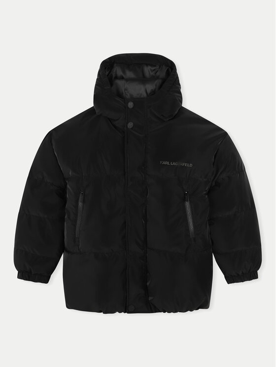 Karl Lagerfeld Kids Karl Lagerfeld Kids Μπουφάν χειμωνιάτικο Z30274 D Μαύρο Regular Fit