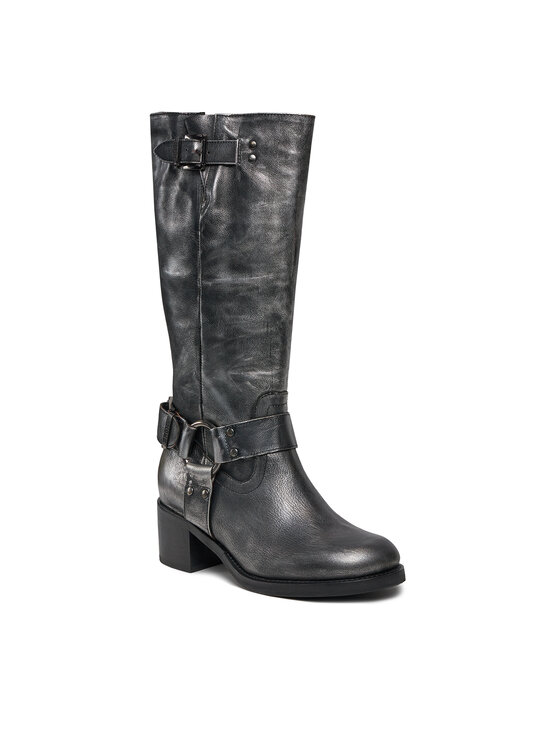 Bronx Bronx Zimske čizme High boots 14291-M Crna