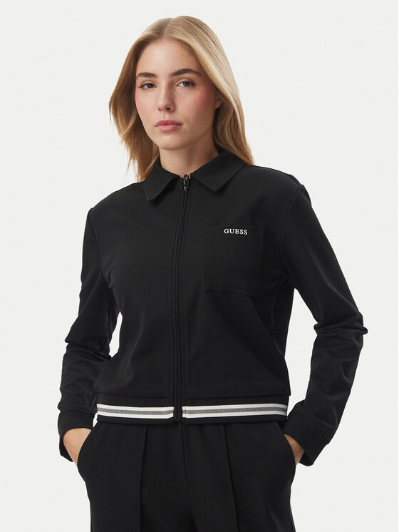 Guess Guess Світшот V6BQ11 W4757 Чорний Regular Fit