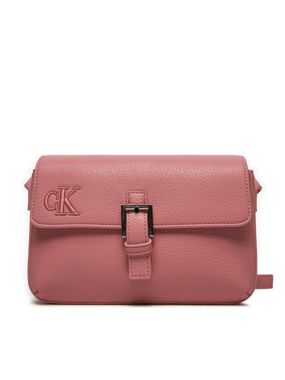 Geantă Calvin Klein Jeans IU0IU00689 Roz