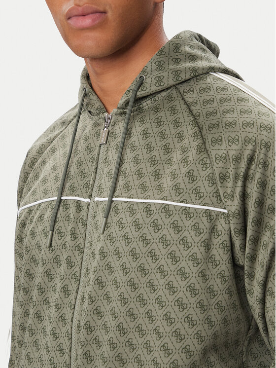 Guess Guess Світшот Z5BQ13 K2042 Хакі Regular Fit