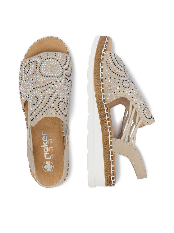 Rieker Rieker Sandali CEO-V1246-62 Beige