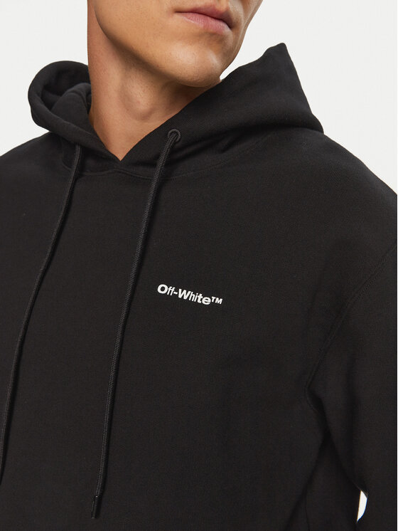 Off-White Off-White Μπλούζα OMBB097F22FLE0151001 Μαύρο Regular Fit