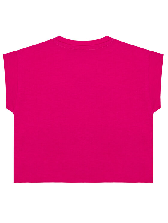 T-shirt K1GI03 K6YW1 Rosa Regular Fit