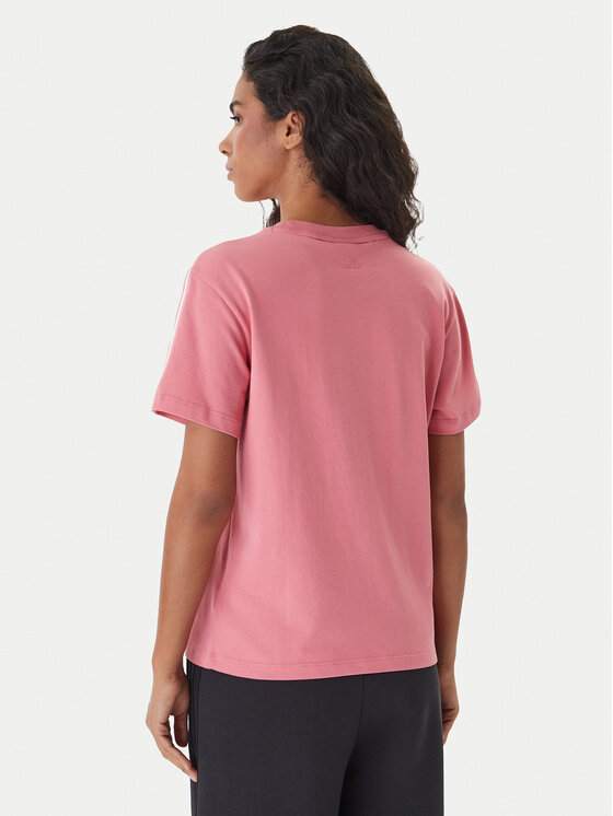 adidas adidas T-Shirt adicolor 3D Trefoil GN6702 Růžová Loose Fit