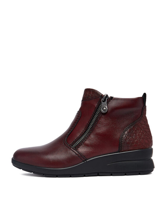 Rieker Rieker Botki CEO-L4861-35 Bordowy