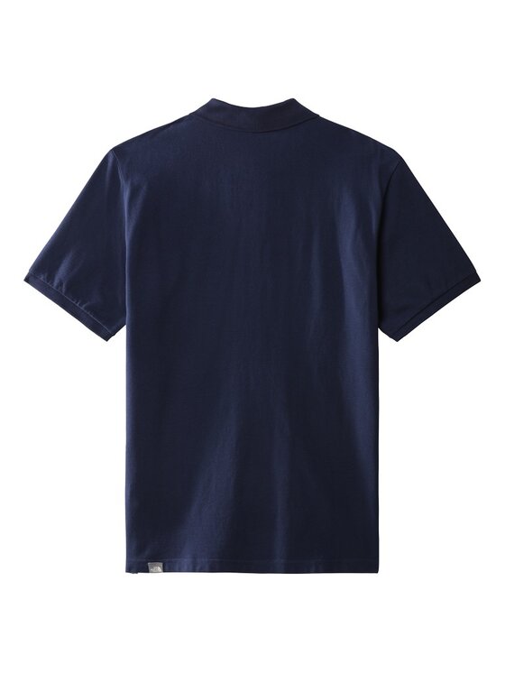 The North Face The North Face Polo Polo Piquet Granatowy Regular Fit