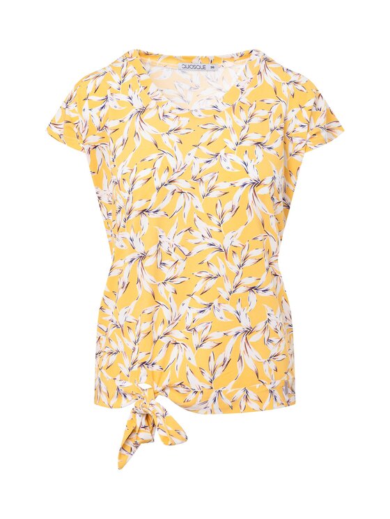 QUIOSQUE QUIOSQUE Halenka DAISY BLOUSE Žlutá Regular Fit