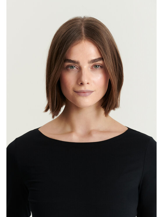 TATUUM TATUUM Bluzka MIKAJANKA Czarny Classic Fit