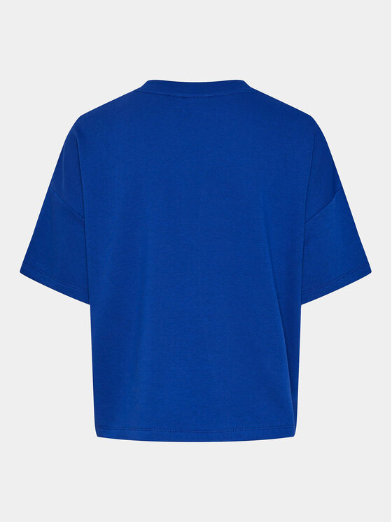 Pieces Pieces Tričko Chilli Summer 17118870 Modrá Loose Fit