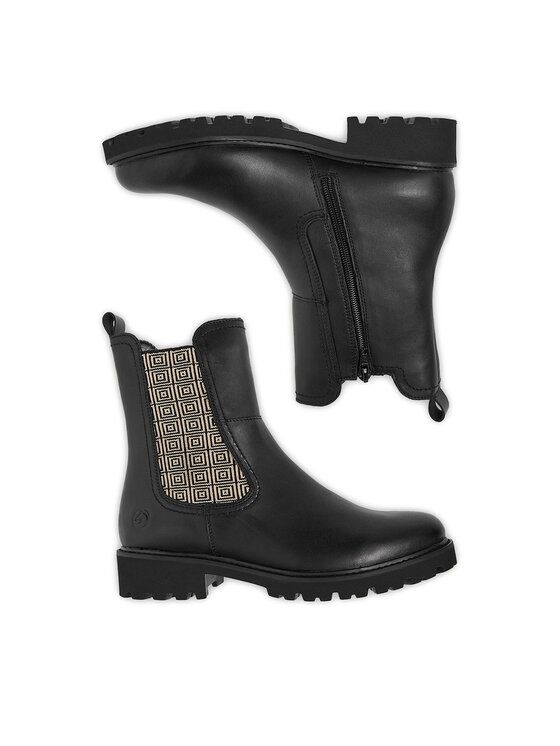 Remonte Remonte Bokacsizma D8694-03 Fekete