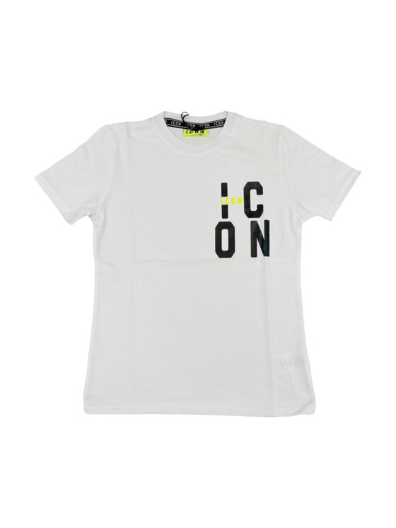 Icon Icon T-shirt ibks00649 Bianco Regular Fit