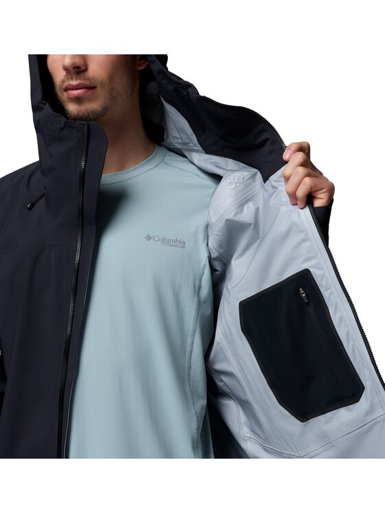 Columbia Columbia Kurtka outdoor 215527 Czarny Regular Fit