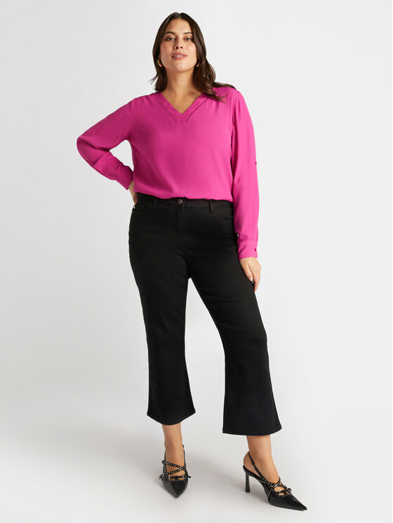 Fiorella Rubino Fiorella Rubino Bluzka 2740T002227N019 Różowy Regular Fit