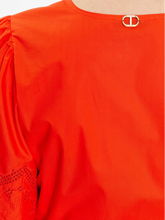 TWINSET TWINSET Suvekleit 231TT2301 Oranž Regular Fit