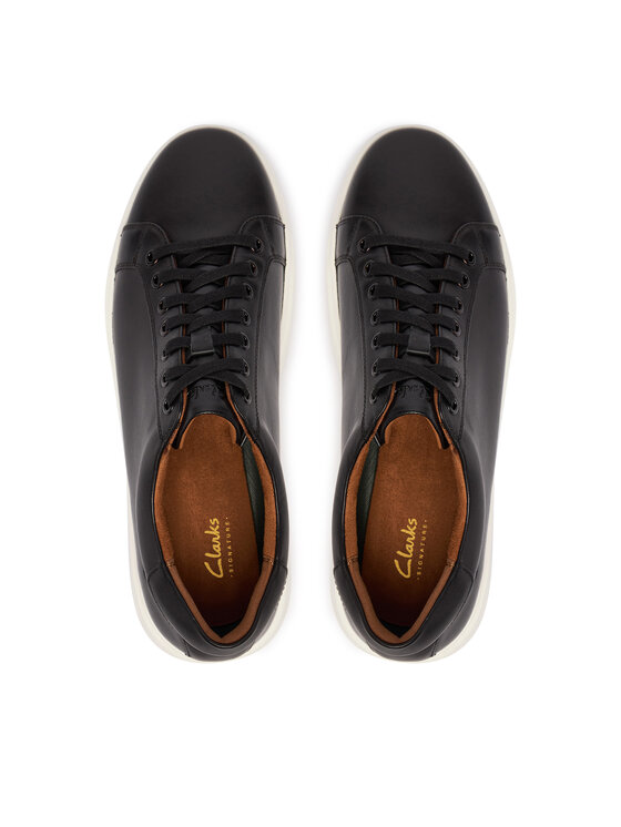 Clarks Clarks Sneakersy Goswell Tie 26186559 Černá