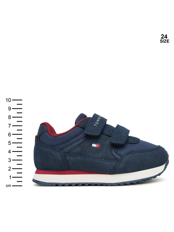 Tommy Hilfiger Tommy Hilfiger Tossud Low Cut Velcro Sneaker T1X9-35253-1960 M Tumesinine