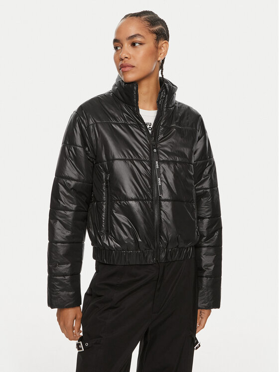 HUGO HUGO Giubbotto invernale Felara-2 50522503 Nero Relaxed Fit