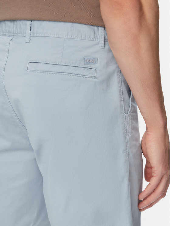BOSS BOSS Stoffshorts 50536723 Hellblau Slim Fit
