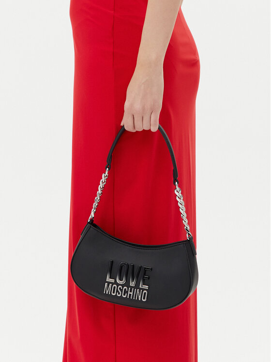 LOVE MOSCHINO LOVE MOSCHINO Käekott JC4256PP0MKD000B Must