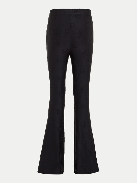 Calvin Klein Jeans Calvin Klein Jeans Leggings IG0IG02689 Crna Flare Fit