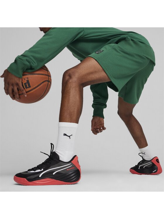 Puma Puma Szorty sportowe 625093 Zielony Regular Fit