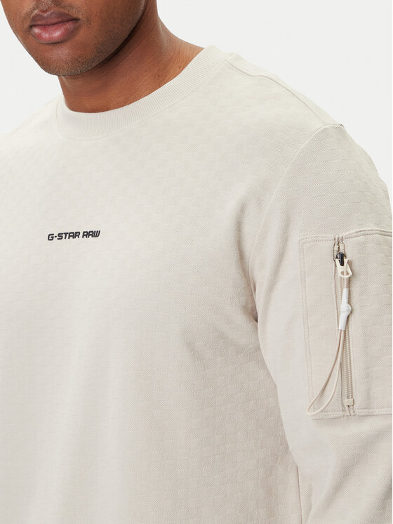 G-Star Raw G-Star Raw Longsleeve Checquard D26033-D965 Бежевий Regular Fit