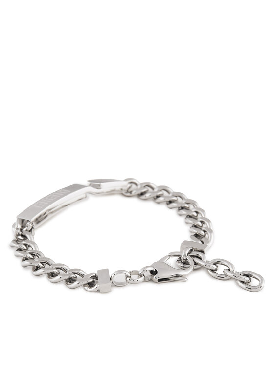 Diesel Diesel Bransoletka Stacked DX0966040 Srebrny