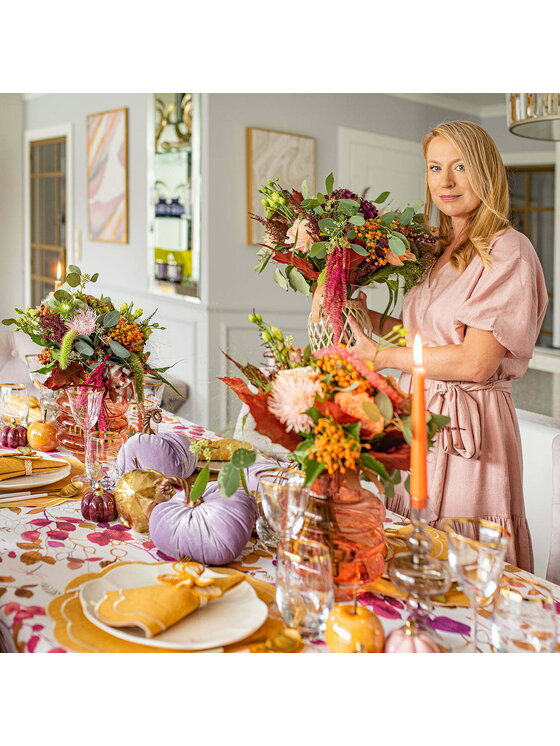 Roseberry Home Roseberry Home Obrus Purple Sparrow Fioletowy