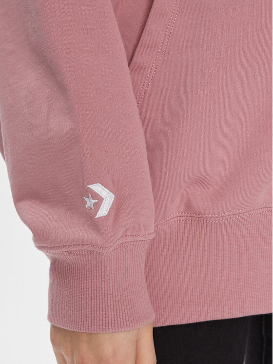Converse Converse Džemperis Os Wordmark Fz Hoodie 10024532-A07 Rožinė Regular Fit