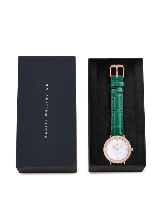 Daniel Wellington Daniel Wellington Zegarek Crystalline Bezel 32 DW00100826 Różowe złoto