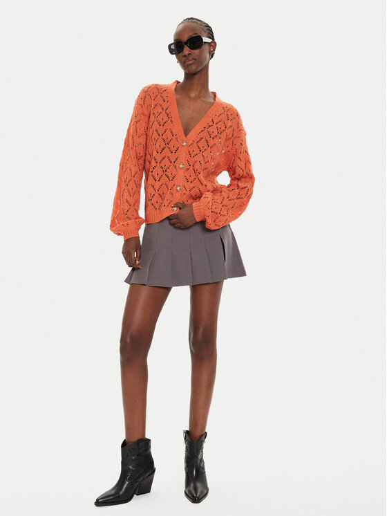 Pepe Jeans Pepe Jeans Kardigan Hailey PL702218 Narančasta Regular Fit