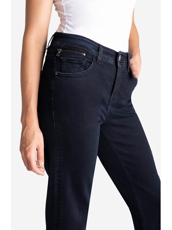 RJ Rocks Jeans RJ Rocks Jeans Jeansy Milla Granatowy Straight Leg