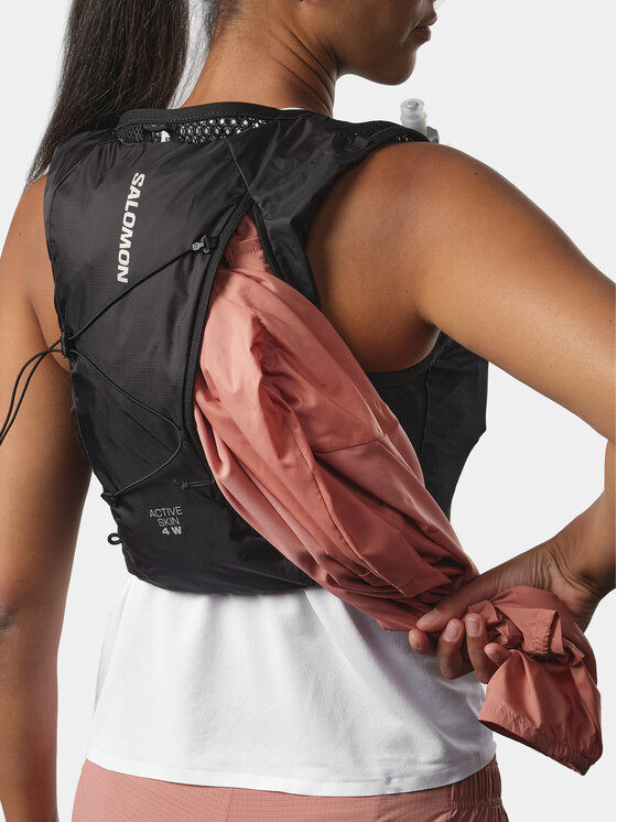 Salomon Salomon Vestă pentru alergare Active Skin 4 LC2178800 Negru