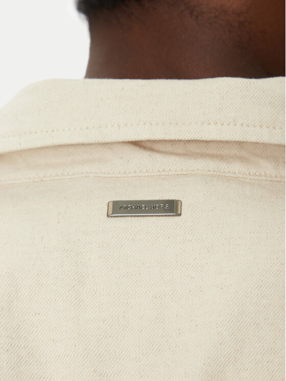 Michael Kors Michael Kors Koszula CR5900PBK8 Écru Regular Fit